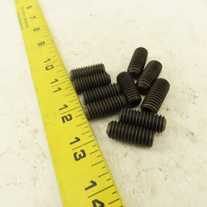 7/16"-14 x 1" Cup Point Socket Head Set Screw Lot Of 10