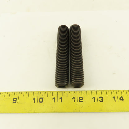 3/4"-10 x 4" Cup Point Socket Head Set Screw Lot Of 2