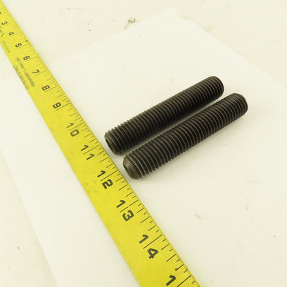 3/4"-10 x 4" Cup Point Socket Head Set Screw Lot Of 2