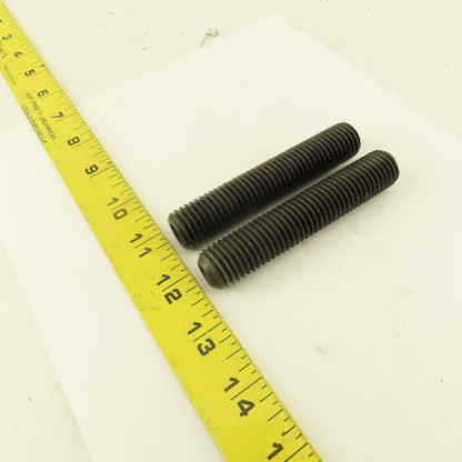 3/4"-10 x 4" Cup Point Socket Head Set Screw Lot Of 2