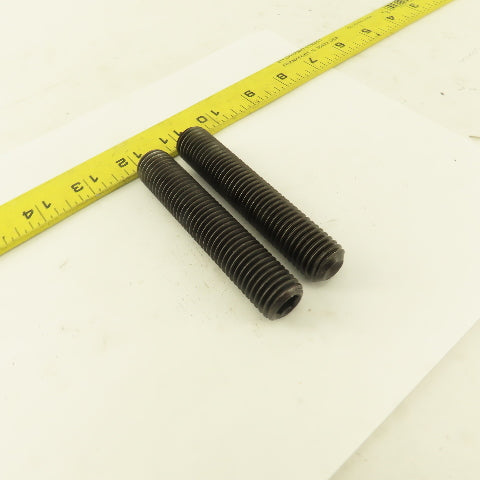 3/4"-10 x 4" Cup Point Socket Head Set Screw Lot Of 2