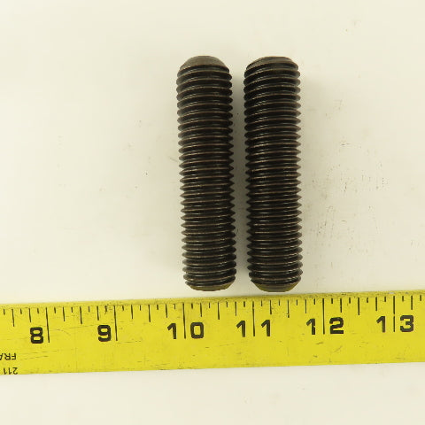 3/4"-10 x 4" Cup Point Socket Head Set Screw Lot Of 2