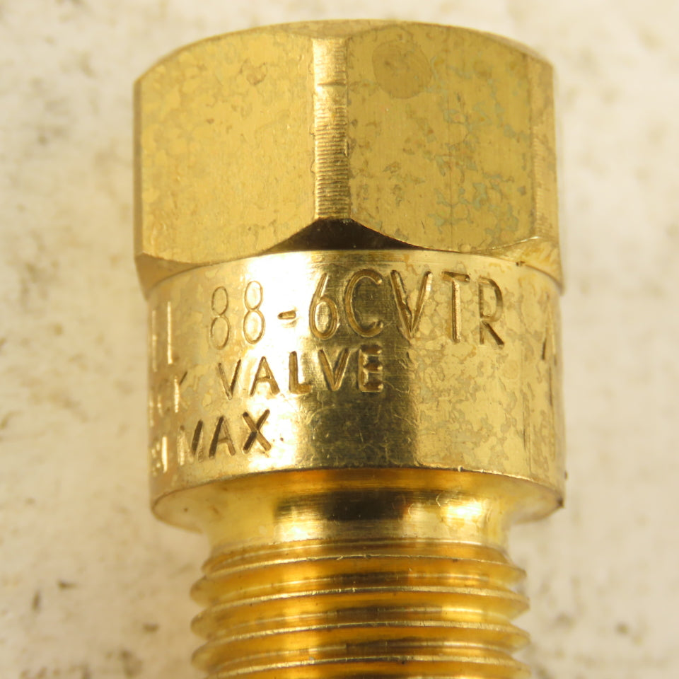 Harris Flow Check Valve 9/16-18 Rh Lot of 2