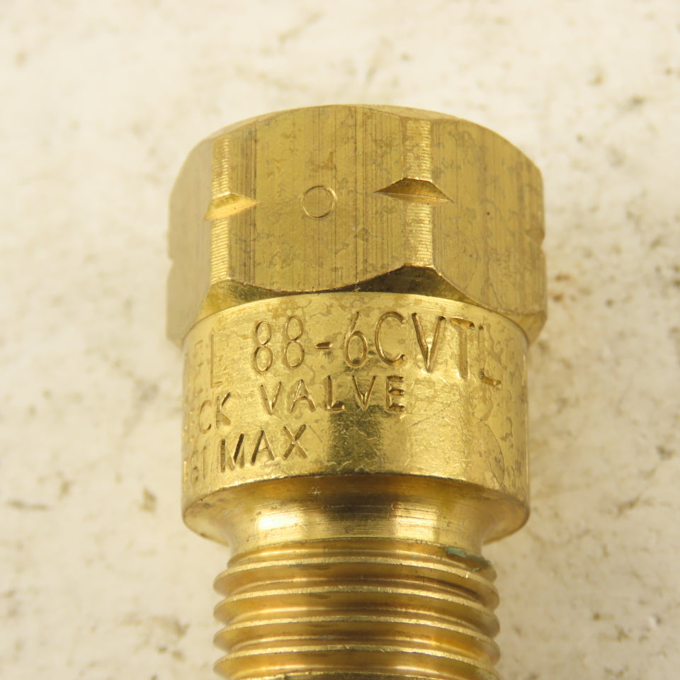 Harris Flow Check Valve 9/16-18 Lh Lot of 2