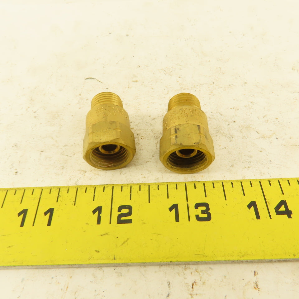 Harris Flow Check Valve 9/16-18 Lh Lot of 2