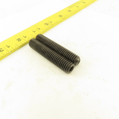 1/2"-13 x 2-1/2" Cup Point Socket Head Set Screw Lot Of 2