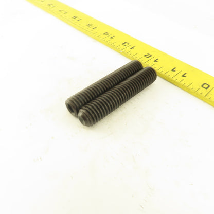 1/2"-13 x 2-1/2" Cup Point Socket Head Set Screw Lot Of 2