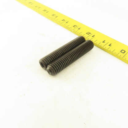 1/2"-13 x 2-1/2" Cup Point Socket Head Set Screw Lot Of 2