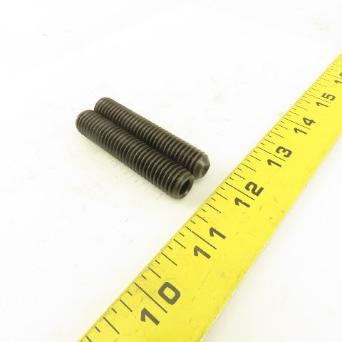 1/2"-13 x 2-1/2" Cup Point Socket Head Set Screw Lot Of 2