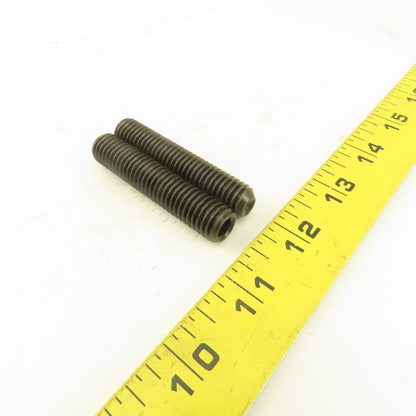 1/2"-13 x 2-1/2" Cup Point Socket Head Set Screw Lot Of 2
