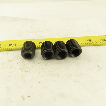 3/4"-10 x 1" Cup Point Socket Head Set Screw Lot Of 4