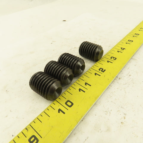 3/4"-10 x 1" Cup Point Socket Head Set Screw Lot Of 4