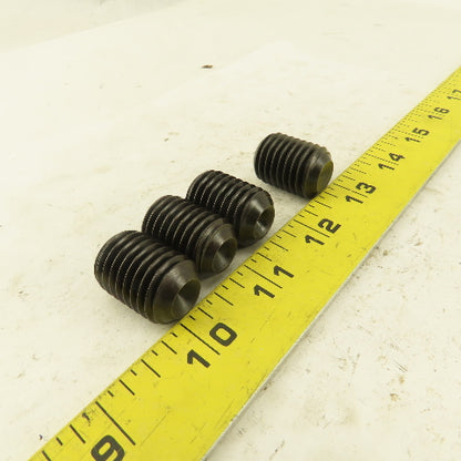 3/4"-10 x 1" Cup Point Socket Head Set Screw Lot Of 4