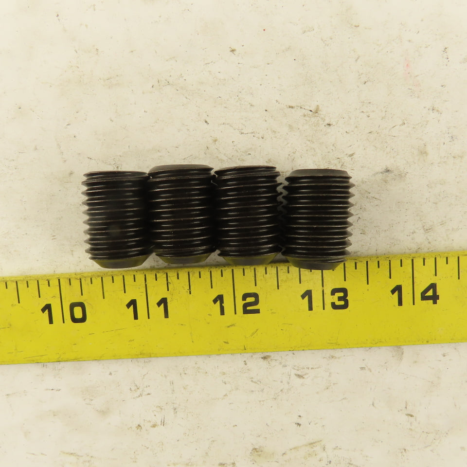 3/4"-10 x 1" Cup Point Socket Head Set Screw Lot Of 4