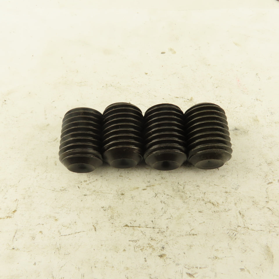 3/4"-10 x 1" Cup Point Socket Head Set Screw Lot Of 4