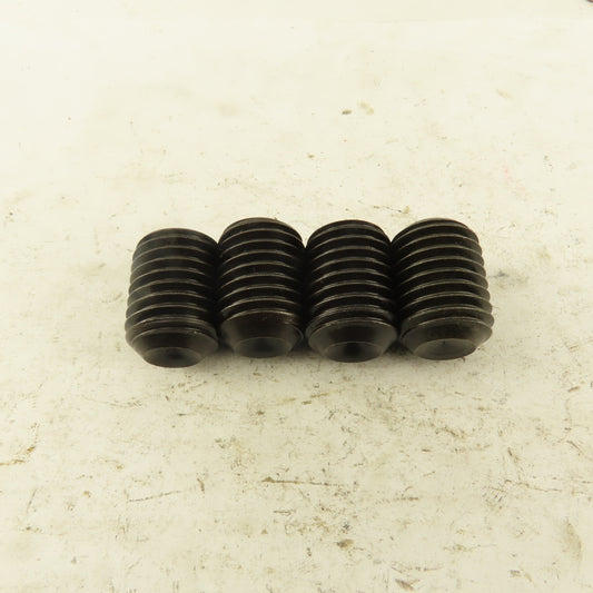 3/4"-10 x 1" Cup Point Socket Head Set Screw Lot Of 4