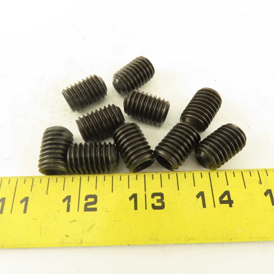 1/2"-13 x 3/4" Cup Point Socket Head Set Screw Lot Of 10