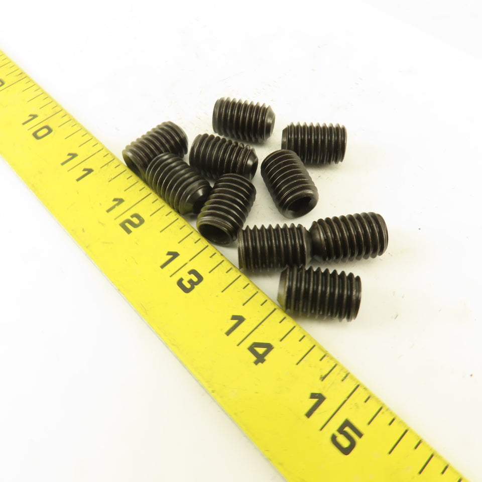 1/2"-13 x 3/4" Cup Point Socket Head Set Screw Lot Of 10