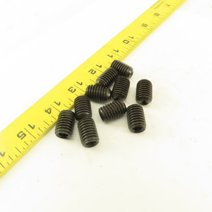 1/2"-13 x 3/4" Cup Point Socket Head Set Screw Lot Of 10