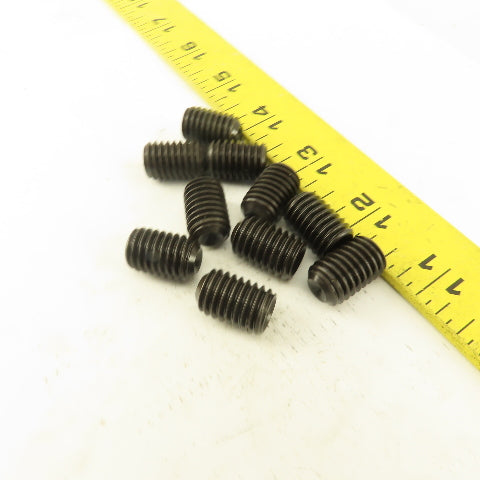1/2"-13 x 3/4" Cup Point Socket Head Set Screw Lot Of 10