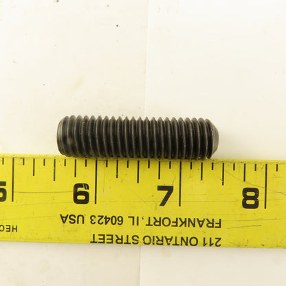 1/2"-13  x 1-3/4" Cup Point Socket Head Set Screw Lot Of 22