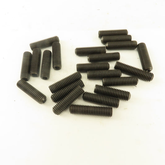 1/2"-13  x 1-3/4" Cup Point Socket Head Set Screw Lot Of 22