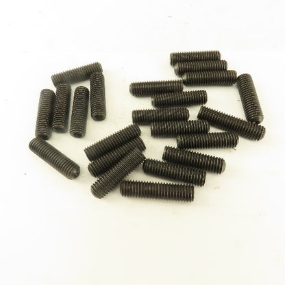 1/2"-13  x 1-3/4" Cup Point Socket Head Set Screw Lot Of 22