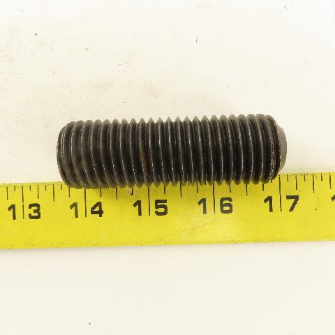 1"-8 x 3" Cup Point Socket Head Set Screw Lot Of 2