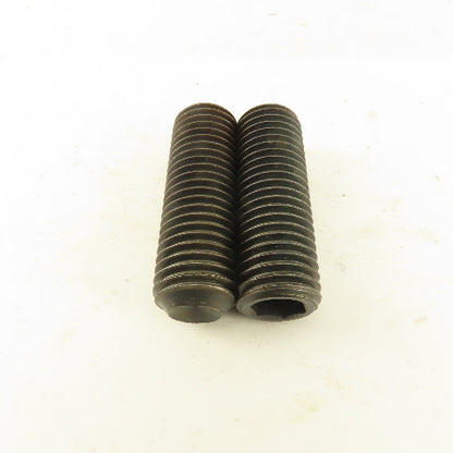 1"-8 x 3" Cup Point Socket Head Set Screw Lot Of 2