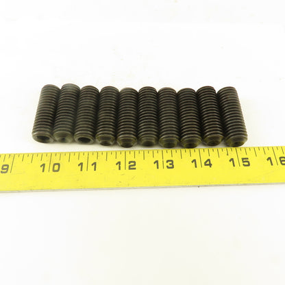 5/8"-11 x 1-3/4"  Cup Point Socket Head Set Screw Lot Of 10