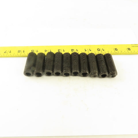 5/8"-11 x 1-3/4"  Cup Point Socket Head Set Screw Lot Of 10