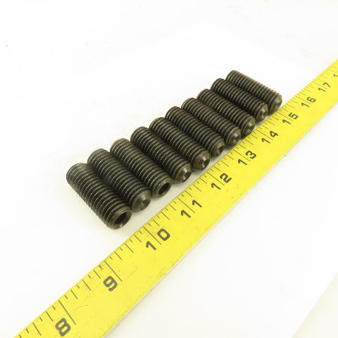 5/8"-11 x 1-3/4"  Cup Point Socket Head Set Screw Lot Of 10