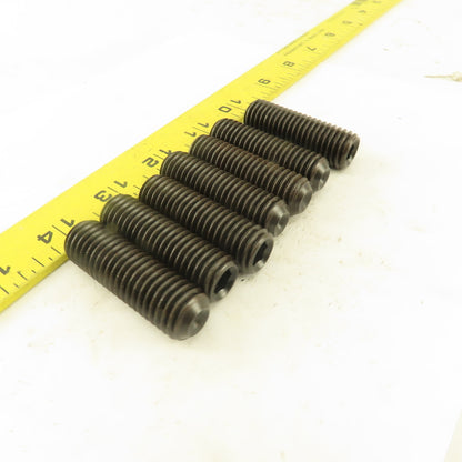 5/8"-11 x 2"  Cup Point Socket Head Set Screw Lot Of 7