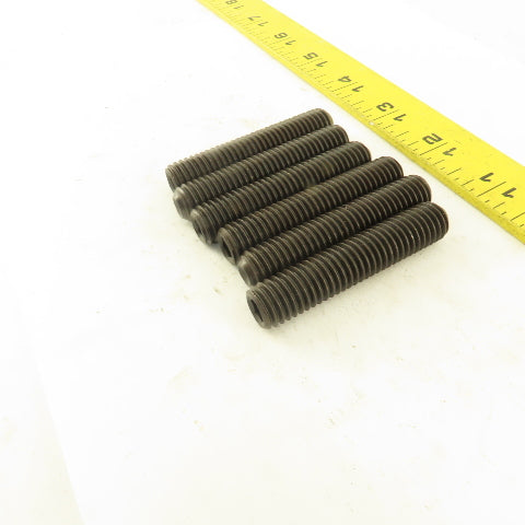 1/2"-13 x 2-1/2" Cup Point Socket Head Set Screw Lot Of 6