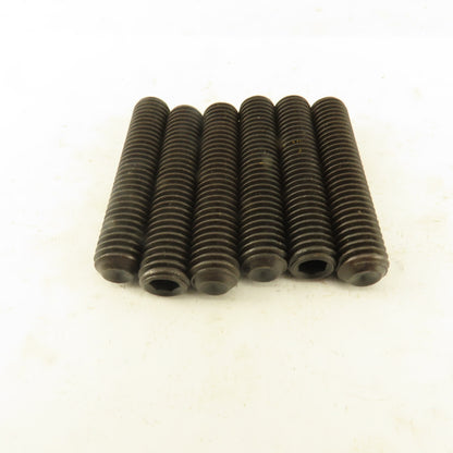 1/2"-13 x 2-1/2" Cup Point Socket Head Set Screw Lot Of 6