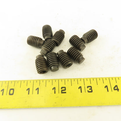 1/2"-13 x 3/4" Half Dog Point Socket Head Set Screw Lot Of 10