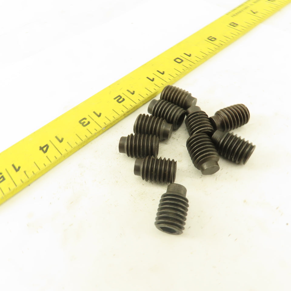 1/2"-13 x 3/4" Half Dog Point Socket Head Set Screw Lot Of 10