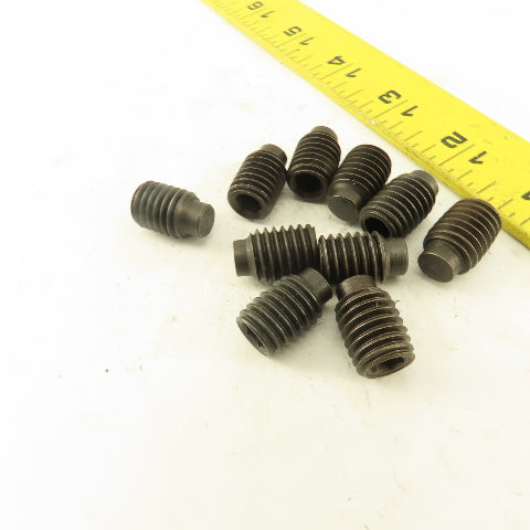 1/2"-13 x 3/4" Half Dog Point Socket Head Set Screw Lot Of 10