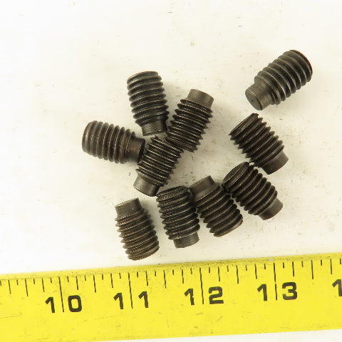 1/2"-13 x 3/4" Half Dog Point Socket Head Set Screw Lot Of 10