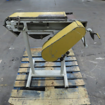 Horizontal 6" Belt Sander Pneumatic Air Powered