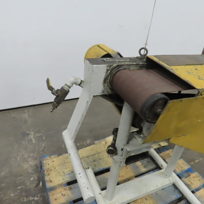 Horizontal 6" Belt Sander Pneumatic Air Powered
