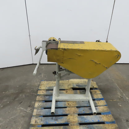 Horizontal 6" Belt Sander Pneumatic Air Powered