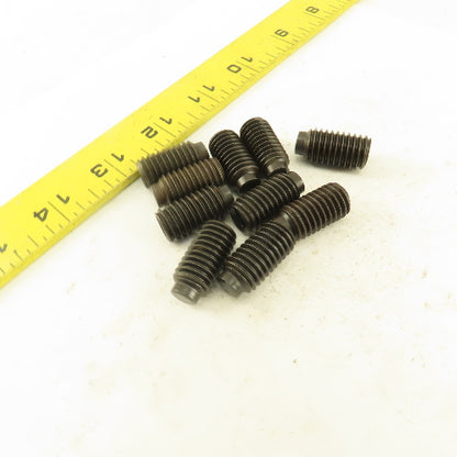 1/2"-13 x 1" Half Dog Point Socket Head Set Screw Lot Of 10