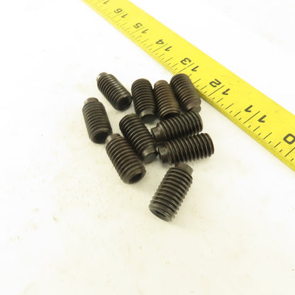 1/2"-13 x 1" Half Dog Point Socket Head Set Screw Lot Of 10