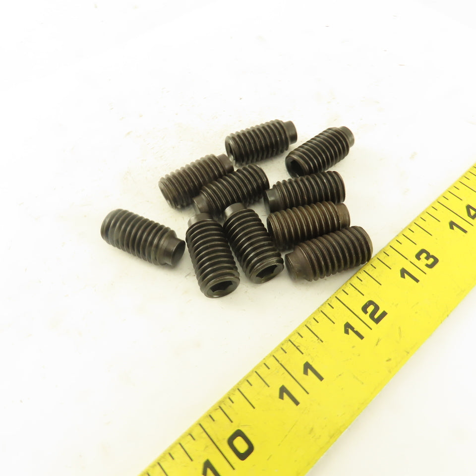 1/2"-13 x 1" Half Dog Point Socket Head Set Screw Lot Of 10