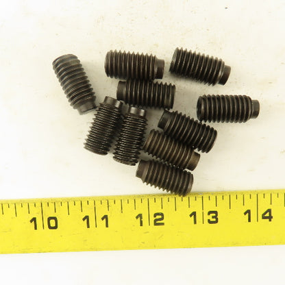 1/2"-13 x 1" Half Dog Point Socket Head Set Screw Lot Of 10