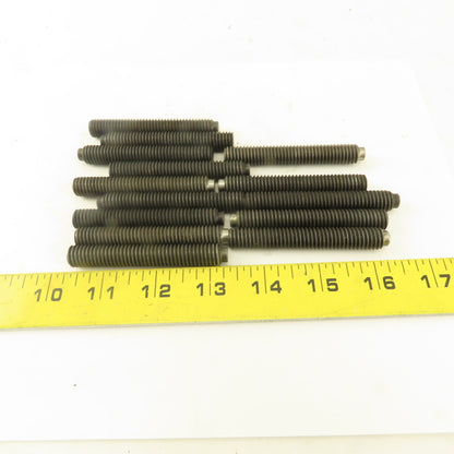 7/16"-14  x 3" Half Dog Point Socket Head Set Screw Lot Of 14