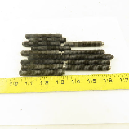 7/16"-14  x 3" Half Dog Point Socket Head Set Screw Lot Of 14