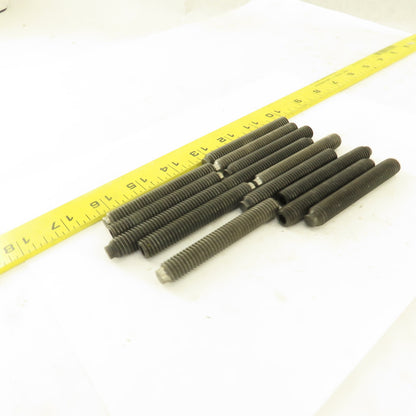 7/16"-14  x 3" Half Dog Point Socket Head Set Screw Lot Of 14