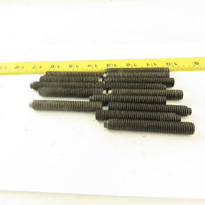 7/16"-14  x 3" Half Dog Point Socket Head Set Screw Lot Of 14